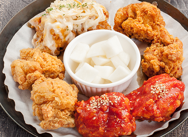 チキンハンパン